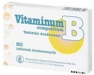 Vitaminum B compositum 50 tabletek
