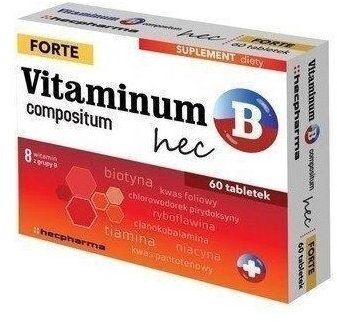 Vitaminum B compositum Hec Forte 60 tabletek