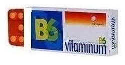 Vitaminum B6 50mg TEVA 50 tabletek