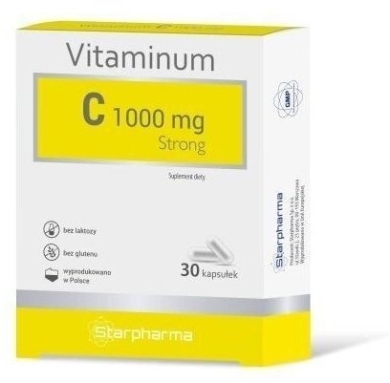 Vitaminum C 1000 mg Strong 30 kaps.