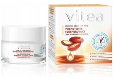 Vitea Krem intensywnie regenerujący na dzień i noc cera normalna i sucha 50ml