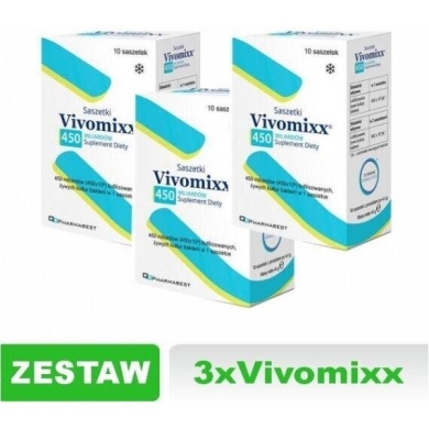 Vivomixx 10 saszetek Zestaw: 3x10 saszetek