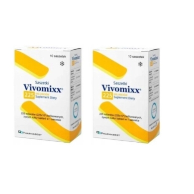 Vivomixx 225 Saszetki 10 saszetek Wielopak x2