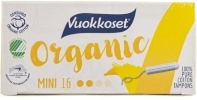 Vuokkoset Tampony Mini BIO 16 sztuk