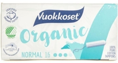 Vuokkoset Tampony Normal BIO 16 sztuk