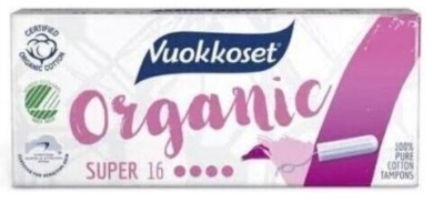 Vuokkoset Tampony Super BIO 16 sztuk