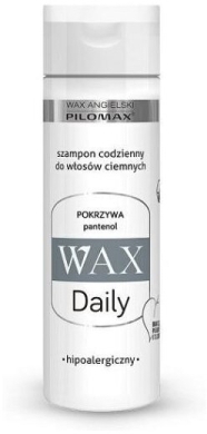 WAX Daily Szampon codzienny do włosów ciemnych 200 ml