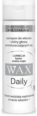 WAX Daily Szampon codzienny do włosów przetłuszczających się 200 ml