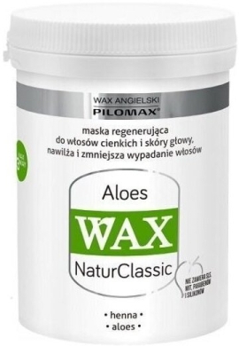 WAX NaturClassic Aloes Maska do wlosów cienkich 480 ml