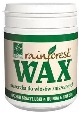 WAX RAINFOREST Maseczka do włosów zniszczonych 250 g