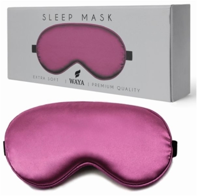 WAYA Extra Soft Eye Mask Dark Purple 1 sztuka