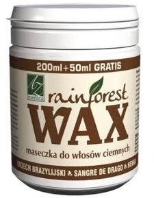 Wax rainforest Maseczka do włosów ciemnych 250 ml