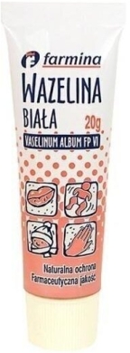 Wazelina biała krem FARMINA 20 g