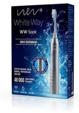 White Way WW-Sonic Szczoteczka soniczna srebrna