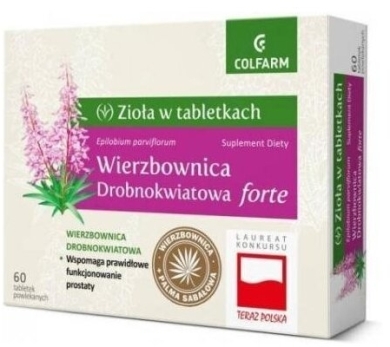 Wierzbownica drobnokwiatowa forte 60 tabletek