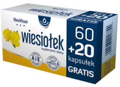 Wiesiołek 80 kapsułek