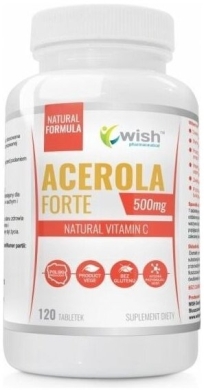 Wish Acerola Forte 500mg 120 tabletek