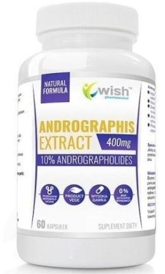 Wish Andrographis Extract 400 mg 60 kapsułek