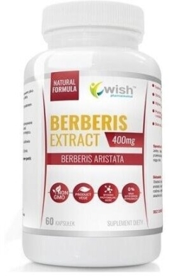 Wish Berberis Extract 400 mg 60 kapsułek