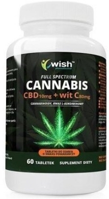 Wish CBD + Witamina C 60 tabletek
