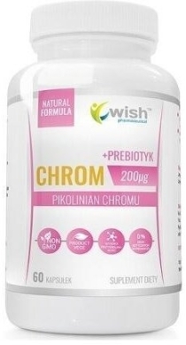 Wish Chrom 200mcg 60 kapsułek