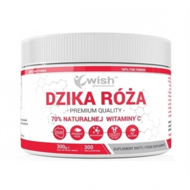 Wish Dzika Róża 70% Naturalnej Witaminy C 300 g