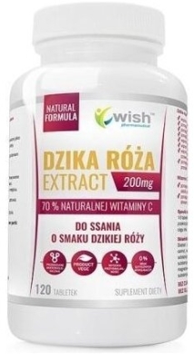 Wish Dzika Róża Extract 200 mg 120 tabletek