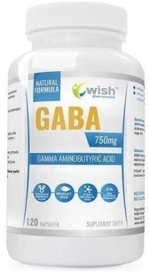 Wish GABA 750 mg 120 kapsułek