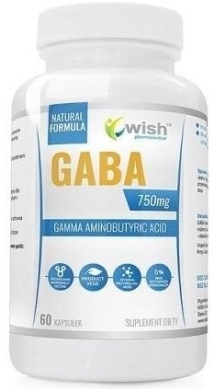 Wish GABA 750 mg 60 kapsułek