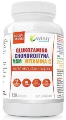 Wish Glukozamina Chondroityna 120 kapsułek