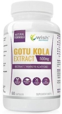 Wish Gotu Kola 500 mg 60 kapsułek