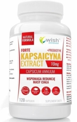 Wish Kapsaicyna Extract Forte 120 kapsułek