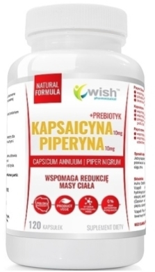 Wish Kapsaicyna + Piperyna 120 kapsułek