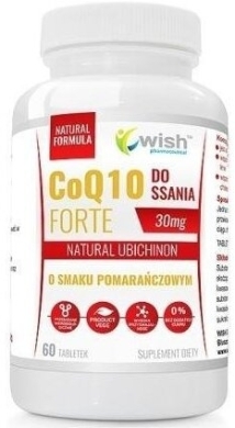 Wish Koenzym Q10 Forte 30mg 60 tabletek do ssania