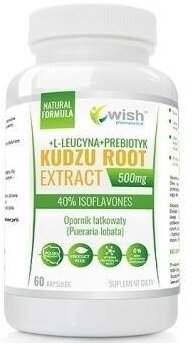 Wish Kudzu Root Extract 500 mg 60 kapsułek
