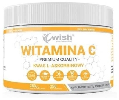 Wish Kwas L-askorbinowy proszek 250 g