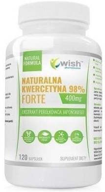 Wish Kwercetyna 400 mg 120 kapsułek