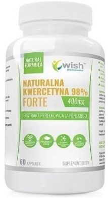 Wish Kwercetyna 400 mg 60 kapsułek