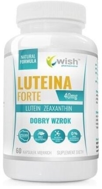 Wish Luteina Forte 40 mg 60 kapsułek