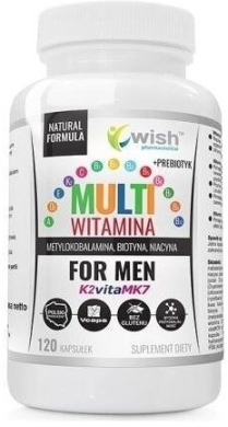 Wish Multiwitamina for Men 120 kapsułek