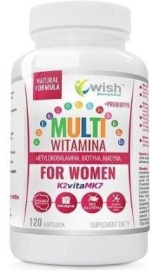 Wish Multiwitamina for Women 120 kapsułek