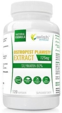 Wish Ostropest Plamisty Extract 120 kapsułek