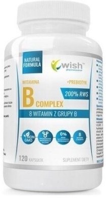 Wish Witamina B Complex 200% 120 kapsułek