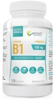 Wish Witamina B1 120 kapsułek