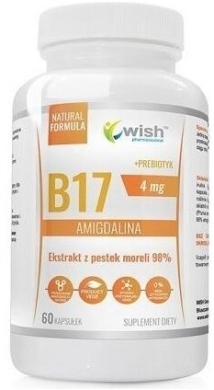 Wish Witamina B17 Amigdalina 60 kapsułek