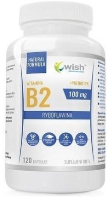 Wish Witamina B2 120 kapsułek