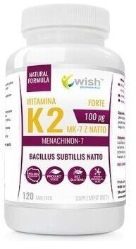 Wish Witamina K2 100 mcg 120 tabletek