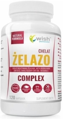 Wish Żelazo Complex 120 kapsułek