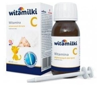 Witamilki Witamina C krople 60 ml
