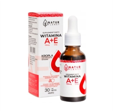 Witamina A+E krople Natur Planet 30 ml